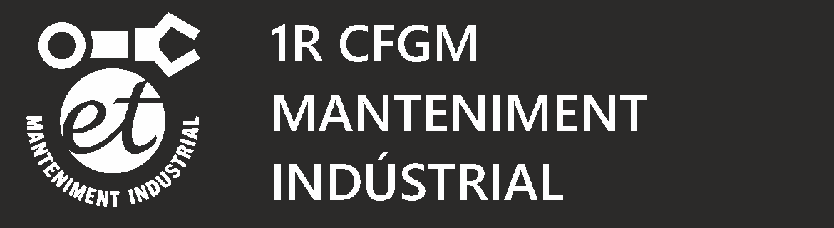 1R CURS CFGM MANTENIMENT INDUSTRIAL